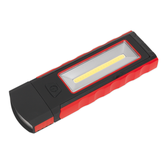 Sealey Magnetic Pocket Light 3W + 0.5W COB LED - Red LED4101RD