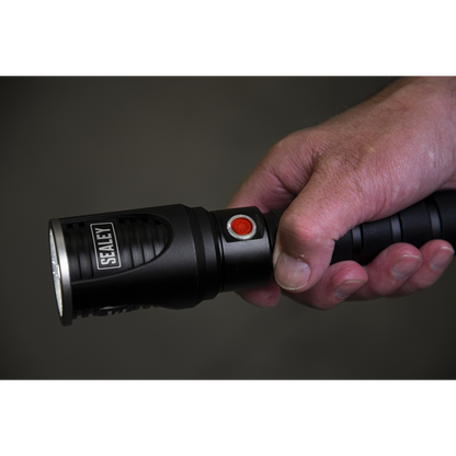 Sealey 60W COB LED Rechargeable Aluminium Torch with Adjustable Focus LED4494