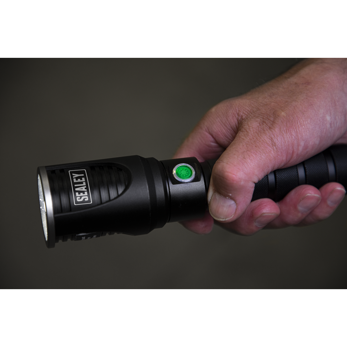 Sealey 60W COB LED Rechargeable Aluminium Torch with Adjustable Focus LED4494