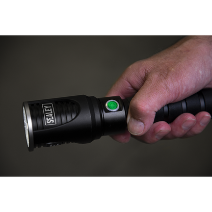 Sealey 60W COB LED Rechargeable Aluminium Torch with Adjustable Focus LED4494