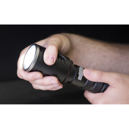Sealey 60W COB LED Rechargeable Aluminium Torch with Adjustable Focus LED4494