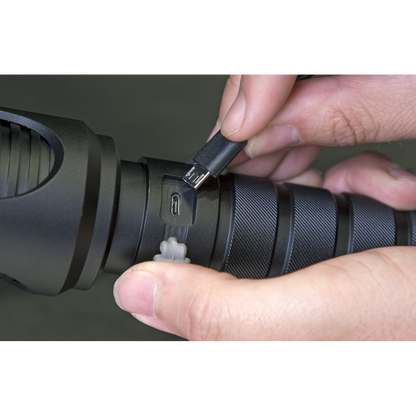 Sealey 60W COB LED Rechargeable Aluminium Torch with Adjustable Focus LED4494