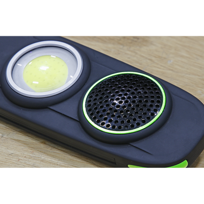 Sealey 10W COB LED Rechargeable Torch with Wireless Speaker LED50WS