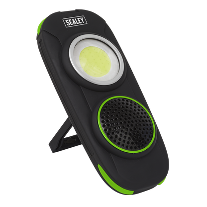 Sealey 10W COB LED Rechargeable Torch with Wireless Speaker LED50WS