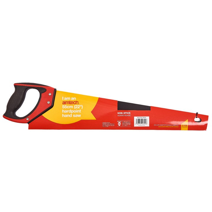 Amtech 550mm (22") Hardpoint saw with non-stick coated blade M0378
