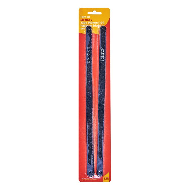 Amtech 300mm (12") Hacksaw blades (12 pack) M1200