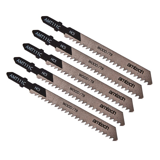 Amtech 5 Piece wood jigsaw blade set (AMT111C) M1600