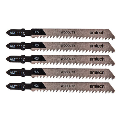 Amtech 5 Piece wood jigsaw blade set (AMT111C) M1600