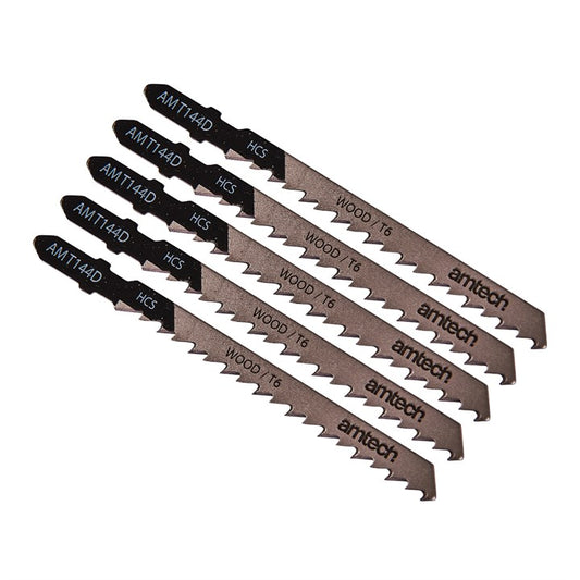 Amtech 5 Piece wood jigsaw blade set (AMT144 D) M1601