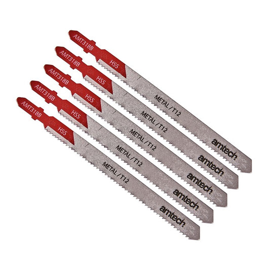 Amtech 5 Piece metal jigsaw blade set (AMT318B) M1614