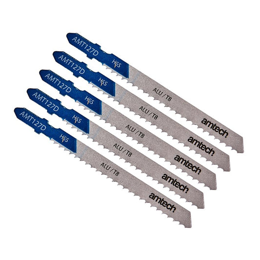 Amtech 5 Piece aluminium jigsaw blade set (AMT127D) M1618