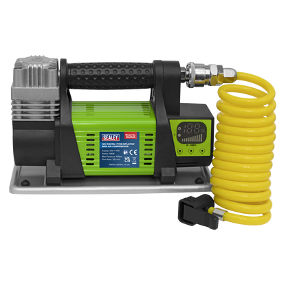 Sealey 12V Digital Tyre Inflator/Mini Air Compressor MAC04D