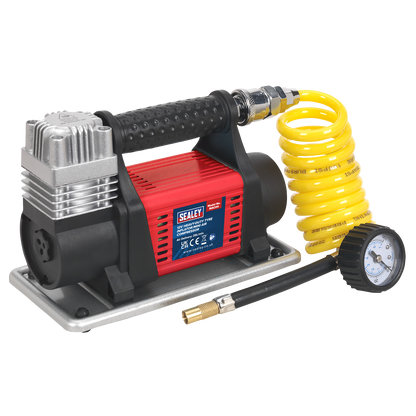 Sealey 12V Heavy-Duty Tyre Inflator/Mini Air Compressor MAC04