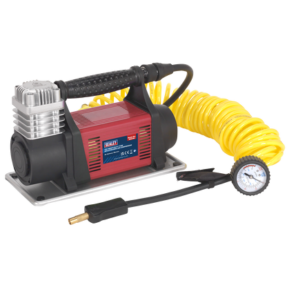 Sealey 12V Heavy-Duty Tyre Inflator/Mini Air Compressor MAC06