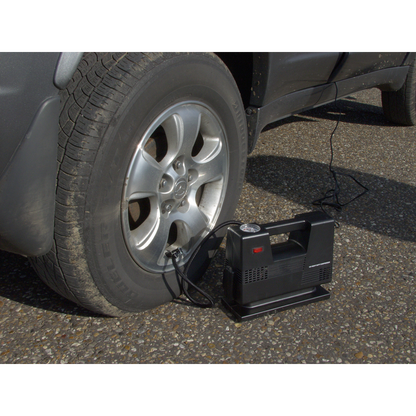 Sealey 12V Heavy-Duty Tyre Inflator/Air Compressor MAC2300