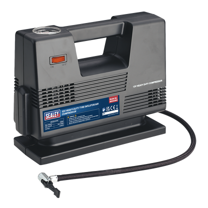 Sealey 12V Heavy-Duty Tyre Inflator/Air Compressor MAC2300