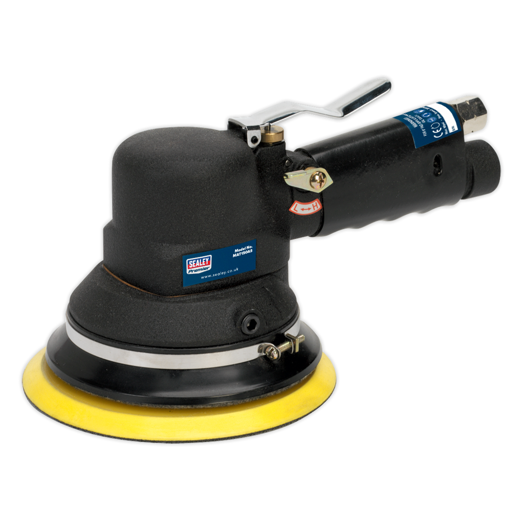 Sealey Ø150mm Dust-Free Air Random Orbital Sander MAT150AS