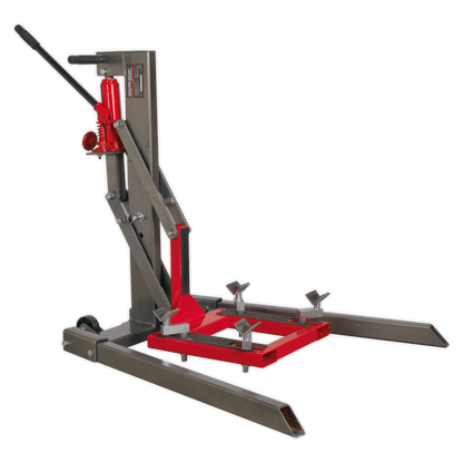 Sealey 450kg Single Post Hydraulic Motorcycle Lift MCL500
