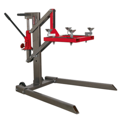 Sealey 450kg Single Post Hydraulic Motorcycle Lift MCL500