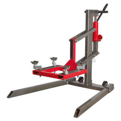 Sealey 450kg Single Post Hydraulic Motorcycle Lift MCL500
