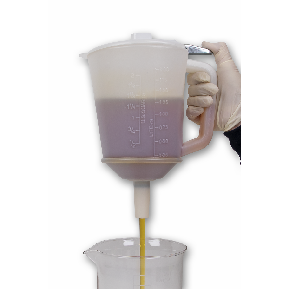 Sealey 2L Measuring Funnel with Lid and Base MF2/BC