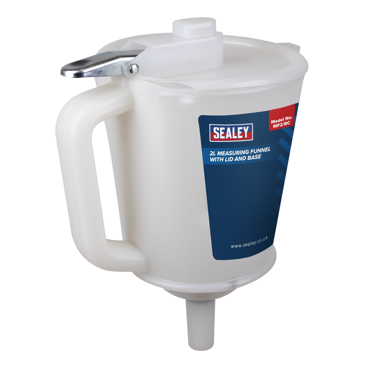 Sealey 2L Measuring Funnel with Lid and Base MF2/BC