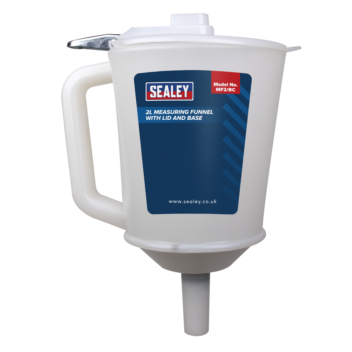 Sealey 2L Measuring Funnel with Lid and Base MF2/BC