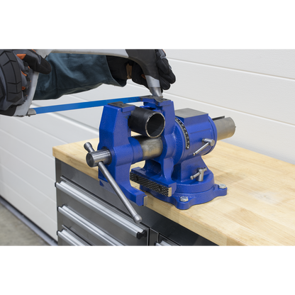 Sealey 150mm Cast Iron Multifunction Swivel Base Vice MFV150