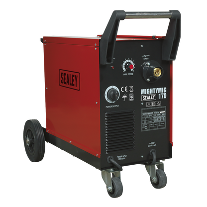 Sealey 170A Professional Gas/No-Gas MIG Welder with Euro Torch MIGHTYMIG170