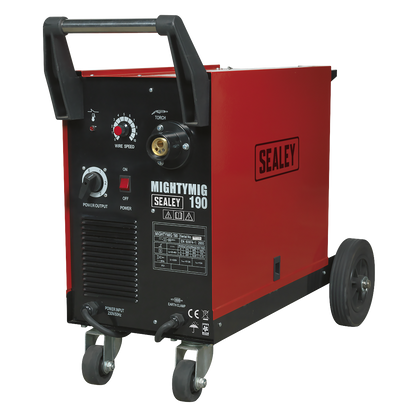 Sealey 190A Professional Gas/No-Gas MIG Welder with Euro Torch MIGHTYMIG190