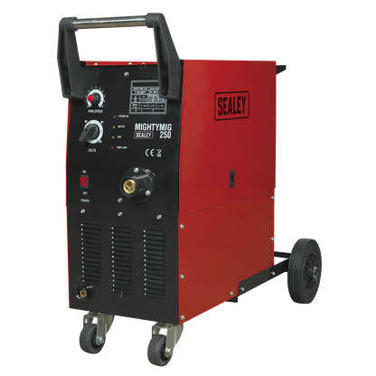 Sealey 250Amp Professional Gas/No-Gas MIG Welder with Euro Torch MIGHTYMIG250