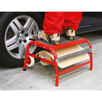 Sealey Masking Paper Dispenser Step-Up 1 x 450mm Roll MK64