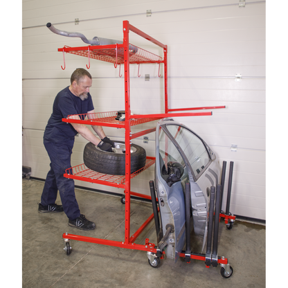 Sealey Parts Cart with Panel Train MK75