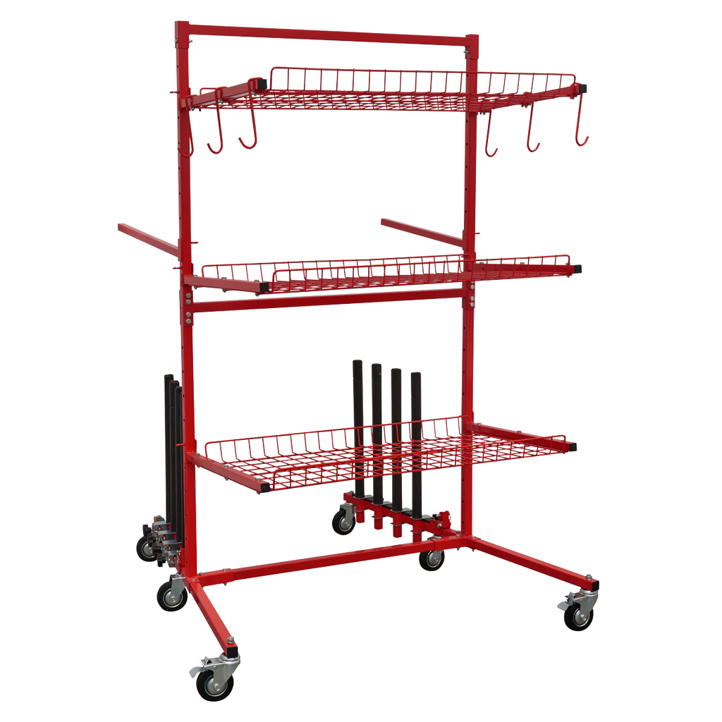 Sealey Parts Cart with Panel Train MK75