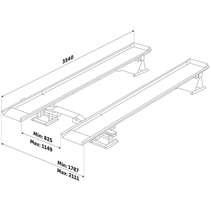 Sealey 3tonne Car Lift/Ramp MR1