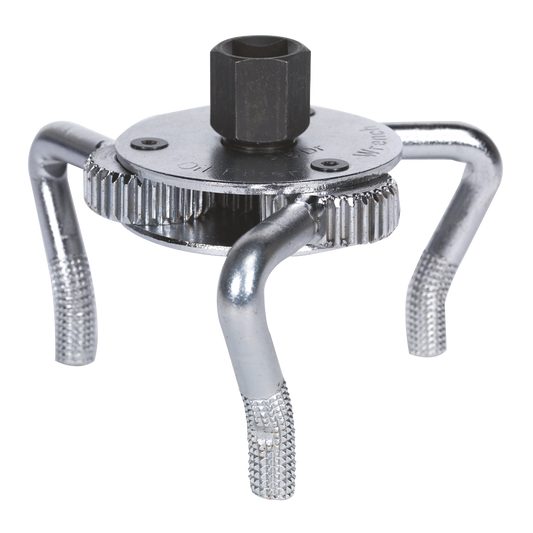 Sealey Ø43-102mm Oil Filter Claw Wrench MS004