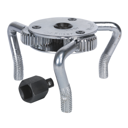 Sealey Ø43-102mm Oil Filter Claw Wrench MS004
