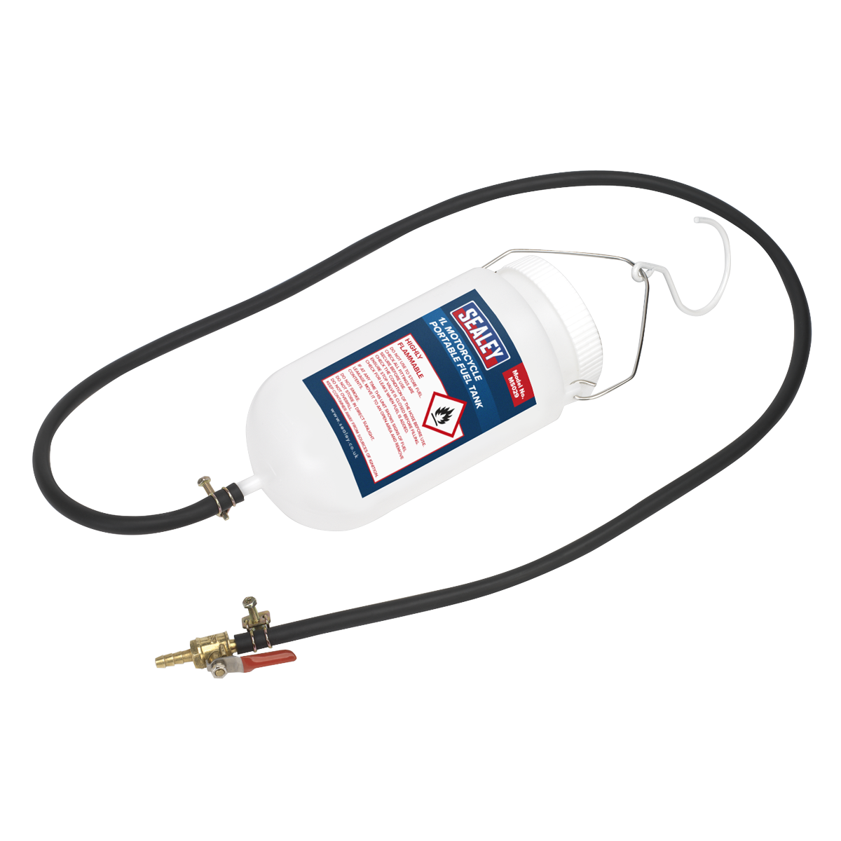 Sealey 1L Motorcycle Portable Fuel Tank MS029