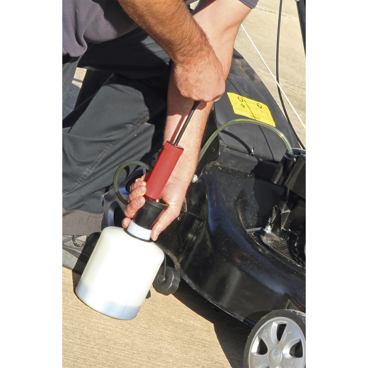 Sealey 1.6L Manual Vacuum Oil & Fluid Extractor MS155