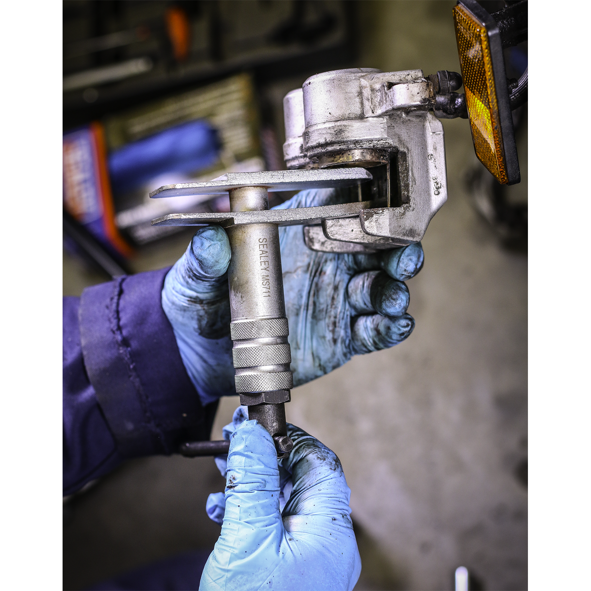 Sealey Motorcycle Disc Brake Spreader Tool MS711