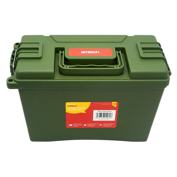 Amtech 290mm (12") Lockable storage case N0155