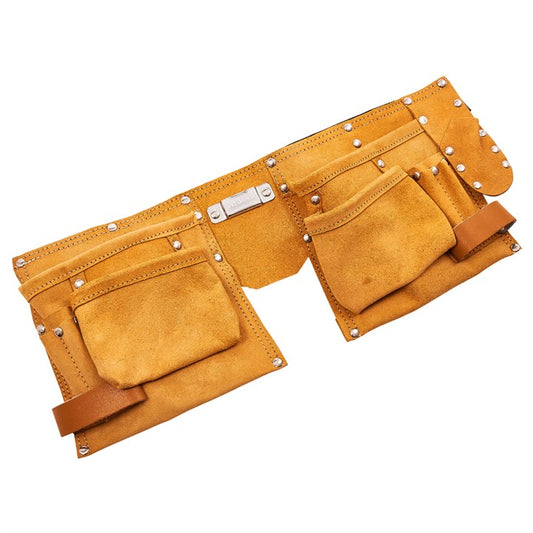 Amtech 11 Pocket heavy duty leather tool belt N0900