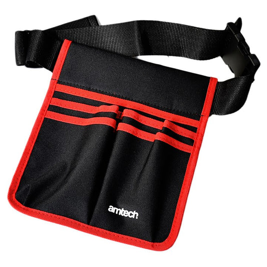 Amtech 5 Pocket lightweight tool pouch (with adjustable belt) N0985
