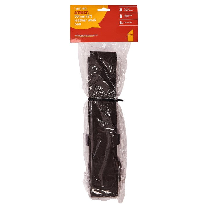 Amtech 50mm (2") Leather work belt N1100