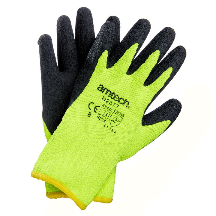 Amtech Medium (Size 8) Heavy duty thermal work gloves N2377