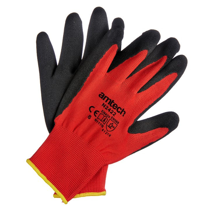 Amtech Medium (Size 8) Nitrile performance work gloves N2422
