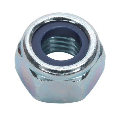Sealey Zinc Plated Nylon Locknut DIN 982 - M10 - Pack of 100 NLN10