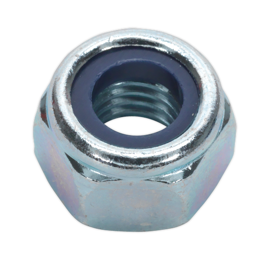 Sealey Zinc Plated Nylon Locknut DIN 982 - M10 - Pack of 100 NLN10