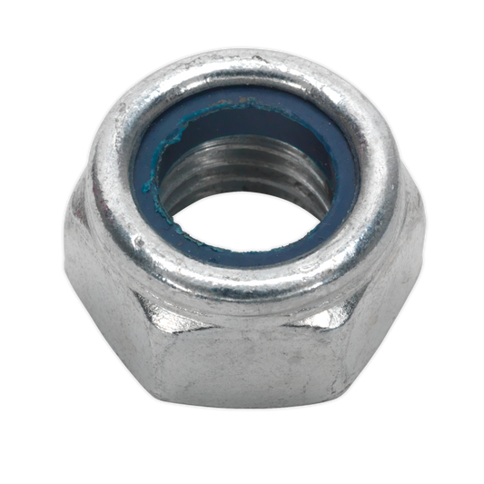 Sealey Zinc Plated Nylon Locknut DIN 982 - M14 - Pack of 25 NLN14