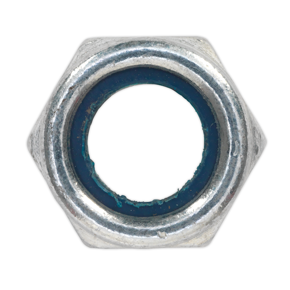 Sealey Zinc Plated Nylon Locknut DIN 982 - M14 - Pack of 25 NLN14